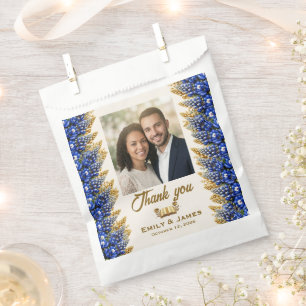 Texas Bluebonnet Wedding Seed Packet Favour Bag
