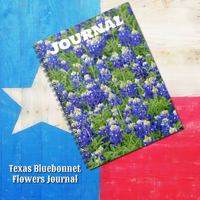 Texas Bluebonnets Flower Journal (Texas Bluebonnet flowers journal notebook.)
