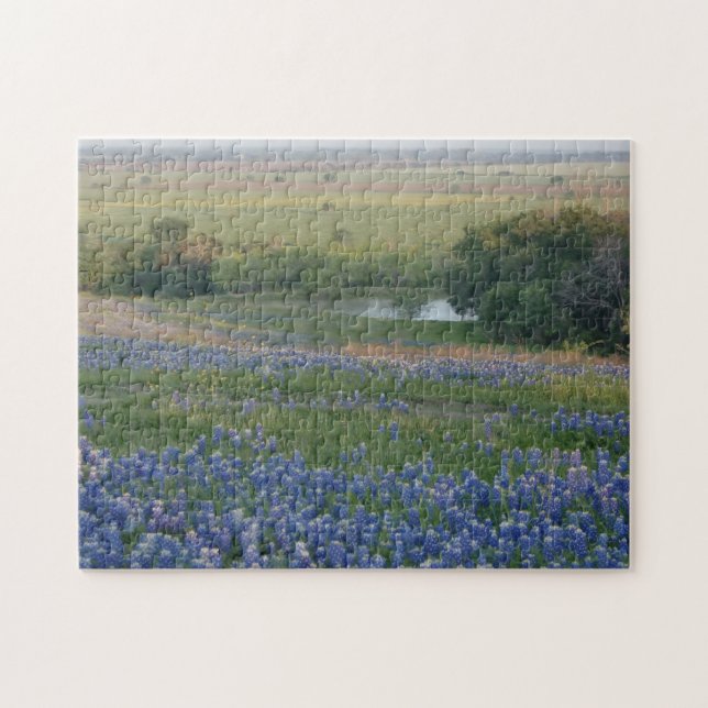 Texas Bluebonnets Jigsaw Puzzle (Horizontal)