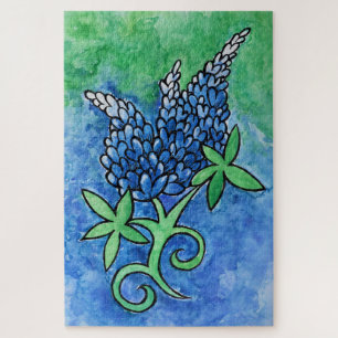 Texas Bluebonnets Jigsaw Puzzle