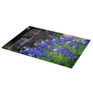 Texas Bluebonnets No2 Cutting Board