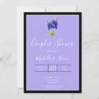 Texas Bluebonnets on Lavender, Spring, Couples
