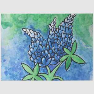Texas Bluebonnets  Tissue Paper