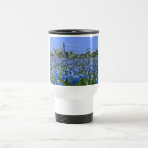 Texas Bluebonnets Travel Mug Stainless Steel