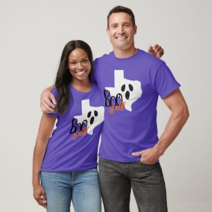 Texas Boo Y'all Halloween T-Shirt