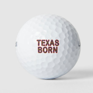 Texas Born Bluebonnet Golf Balls
