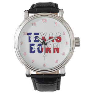 Texas Born Flag Watch