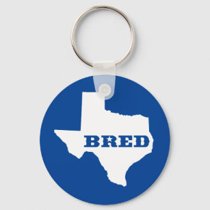 Texas Bred Key Ring