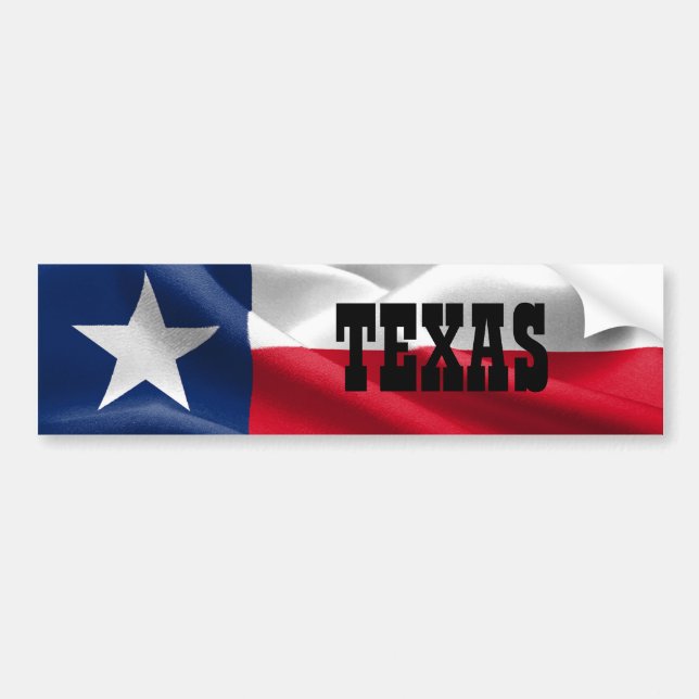 Texas Bumper Sticker (Front)