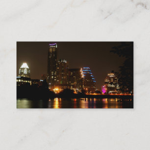 Texas Business Card Austin Lights