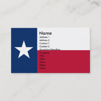 TEXAS Business Cards