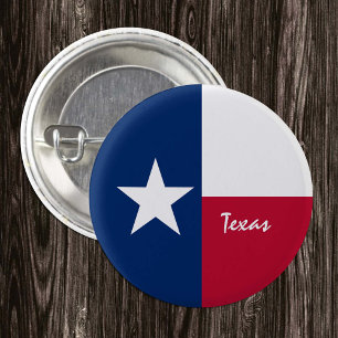 Texas button, patriotic Texas Flag fashion 3 Cm Round Badge