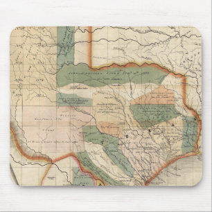 Texas, By David H Burr Mouse Pad