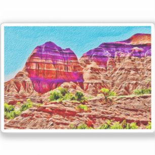 Texas Canyon Vinyl Sticker