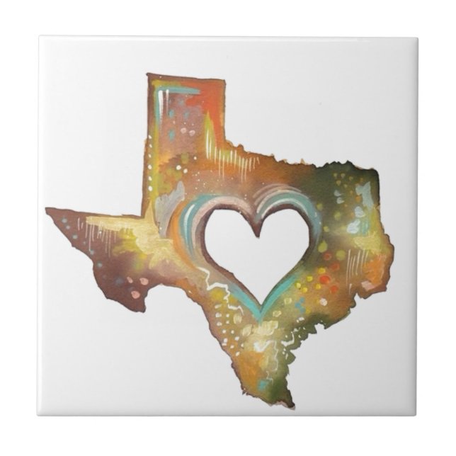 Texas Ceramic Tile (Front)