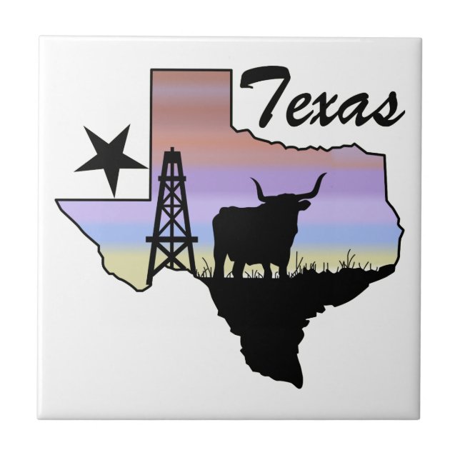 Texas Ceramic Tile (Front)