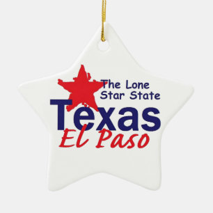 TEXAS CERAMIC TREE DECORATION