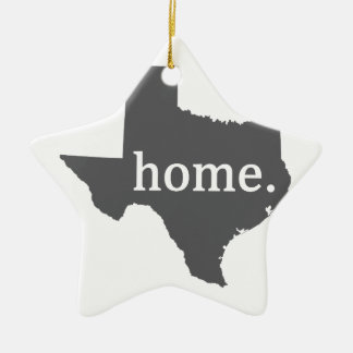 Texas Ceramic Tree Decoration