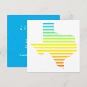 texas chill fade invitation