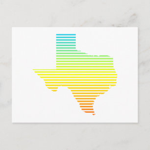 texas chill fade postcard