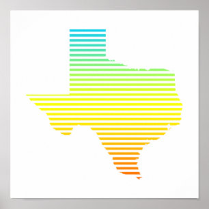 texas chill fade poster
