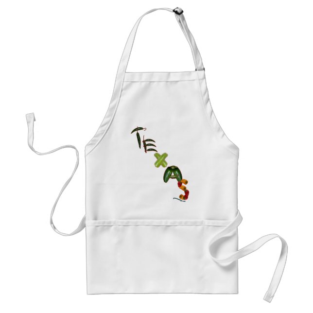 Texas Chilli Peppers Standard Apron (Front)