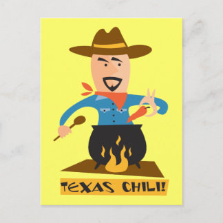 Texas Chilli Postcard