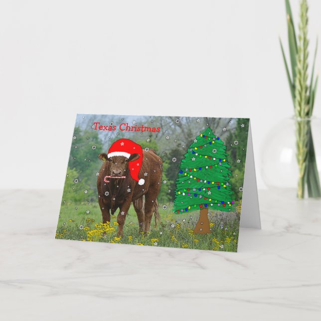 Texas Christmas Card (Front)