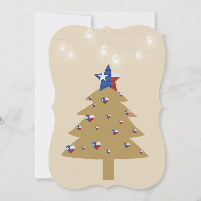 Texas Christmas Tree Card (Front)