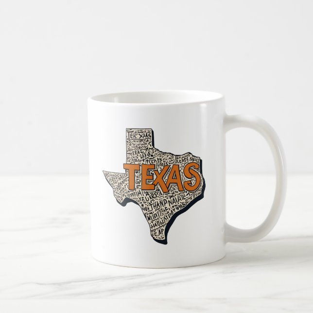 Texas Coffee Mug (Right)