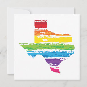 texas colour strokes invitation