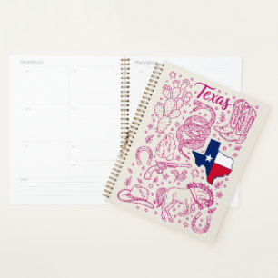 Texas Cowboy Pack Western Vibes Planner