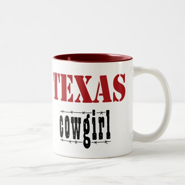Texas Cowgirl Mug (Right)