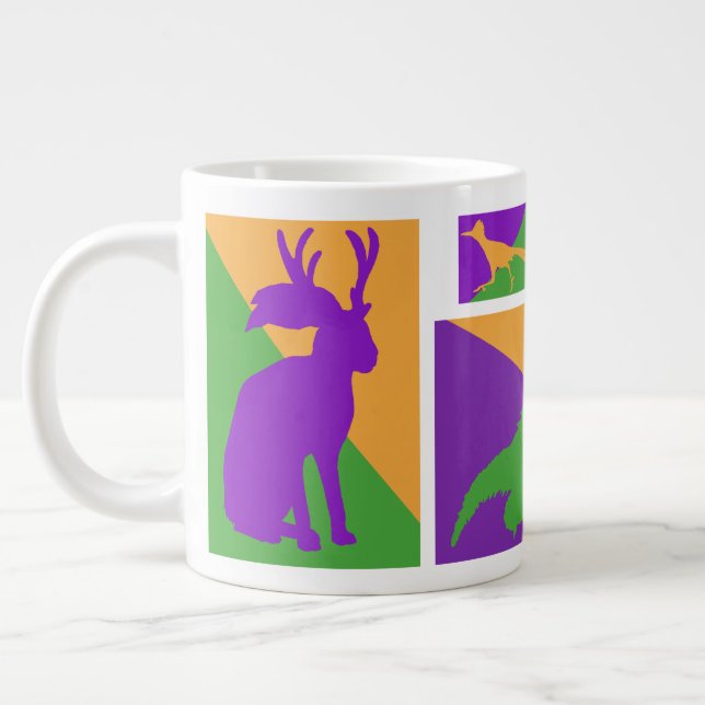 Texas Critters Large Coffee Mug (Left)