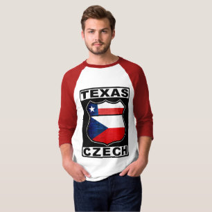 Texas Czech American   T-Shirt