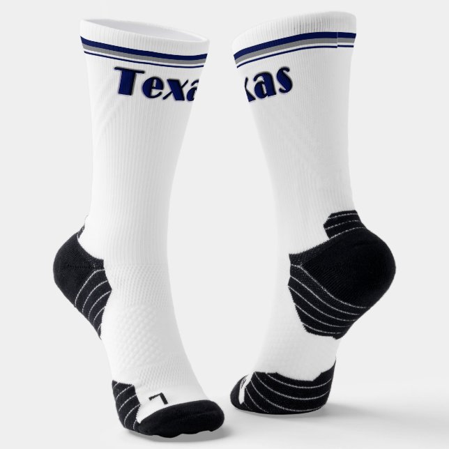 Texas Design 1 Socks (Angled)