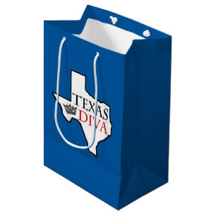 "Texas DIVA" Medium Gift Bag
