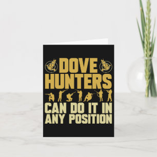 Texas Dove Hunting Dove Hunter  Card