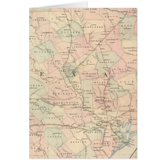 Texas, Eastern Portion (Front)