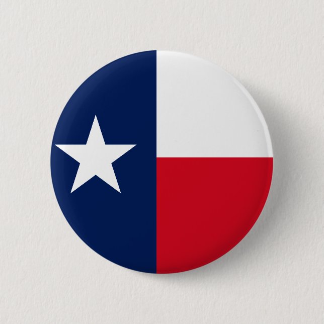 TEXAS FLAG 6 CM ROUND BADGE (Front)