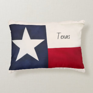 Texas flag Accent Pillow