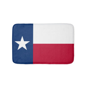 Texas flag bath mat   Texan bathroom rug