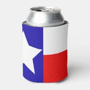 Texas Flag Can Cooler