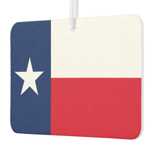 TEXAS Flag - Car Air Freshener (Left)