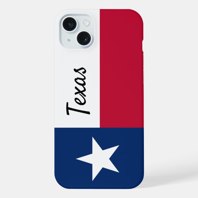 Texas flag cell IPhone 15 pro case cover (Back)