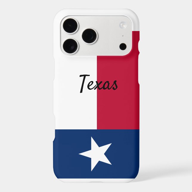 Texas flag cell phone case cover (Back)