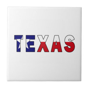 Texas Flag Ceramic Tile