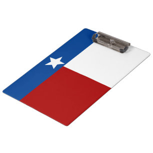 Texas flag clipboard