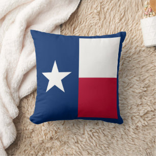 Texas flag cushion