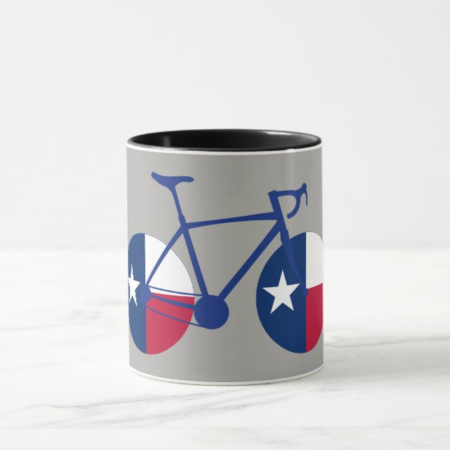 Texas Flag Cycling Mug (Center)